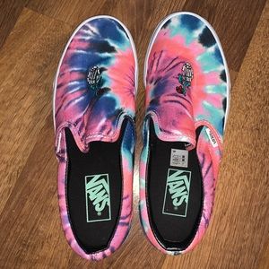 brand new tie dye vans